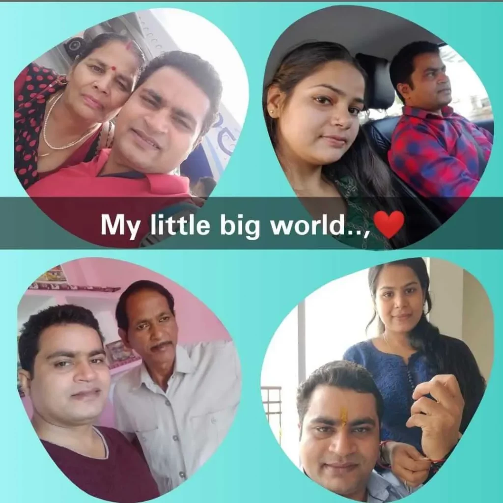 Vikas Sharma Family